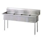 Turbo Air - Sink, Four Compartments