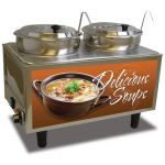 Winco - Food Pan Warmer/Cooker, Countertop