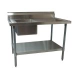 BK Resources - Work Table with Prep Sink
