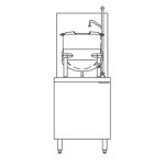 Crown - Kettle Cabinet Assembly, Gas