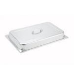 Winco - Steam Table Pan Cover, Stainless Steel
